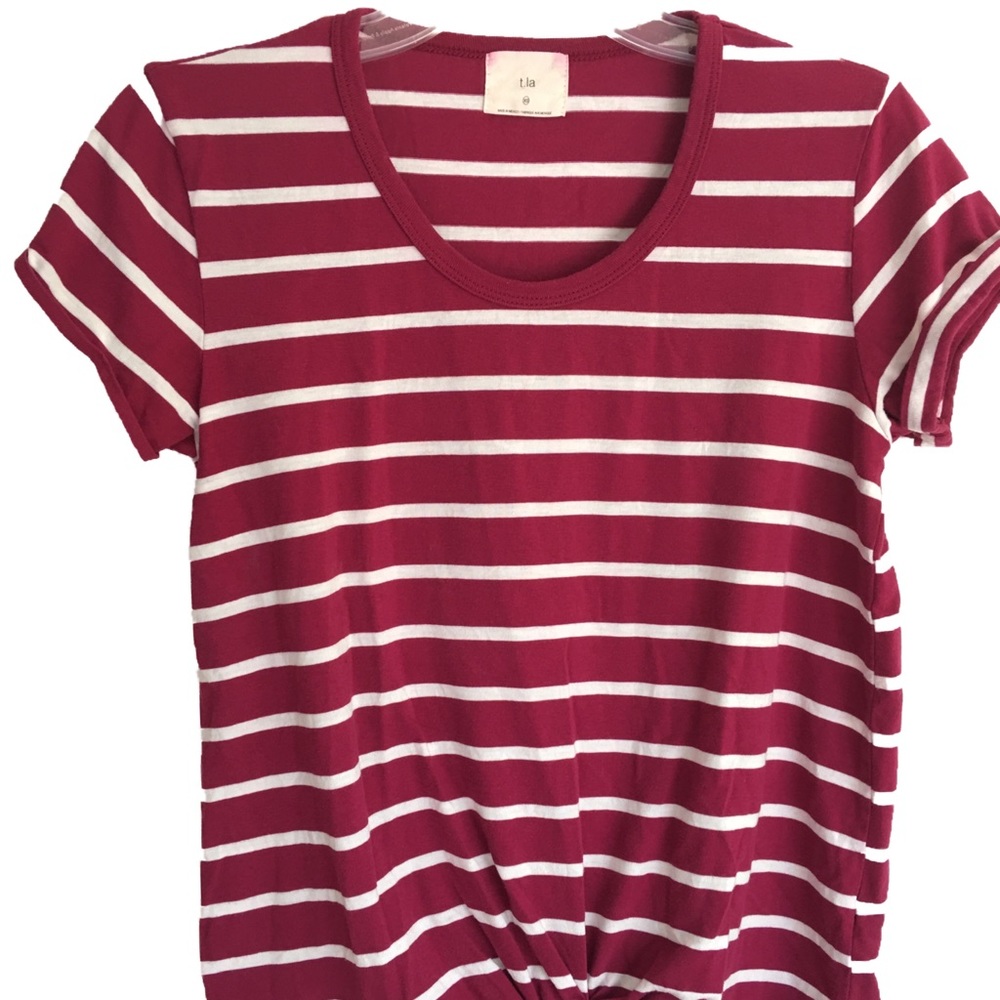 Anthropologie t. la tie waist top